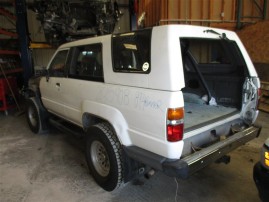 1989 TOYOTA 4RUNNER, 3.0L AUTO 4WD, COLOR WHITE, STK Z15908